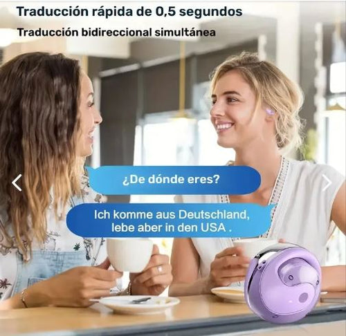 Audífonos con Traducción AI múltiple, Waterproof
