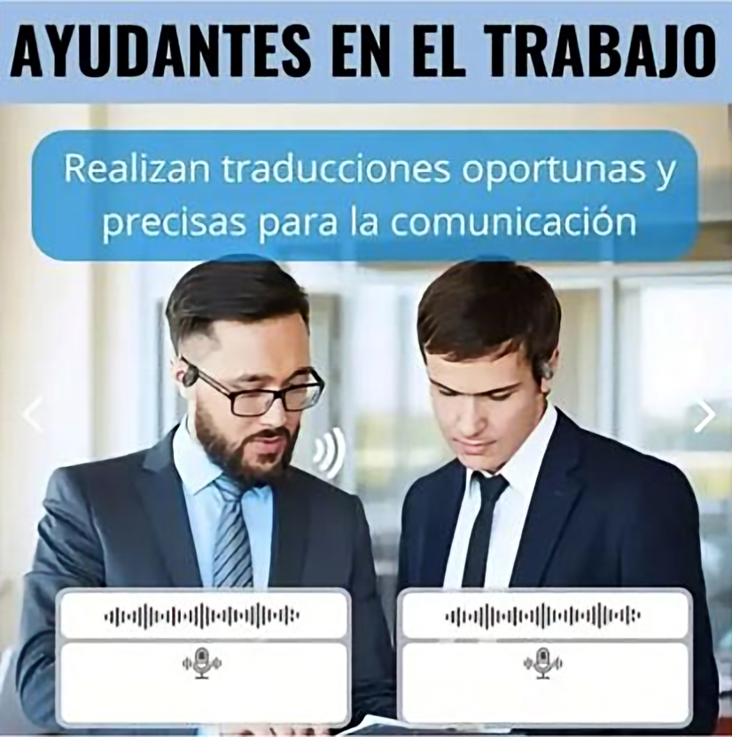 Audífonos con Traducción AI múltiple, Waterproof